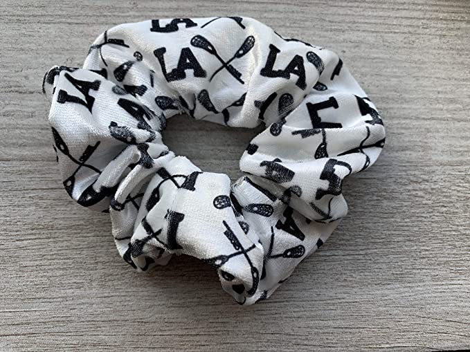 girls lacrosse scrunchie