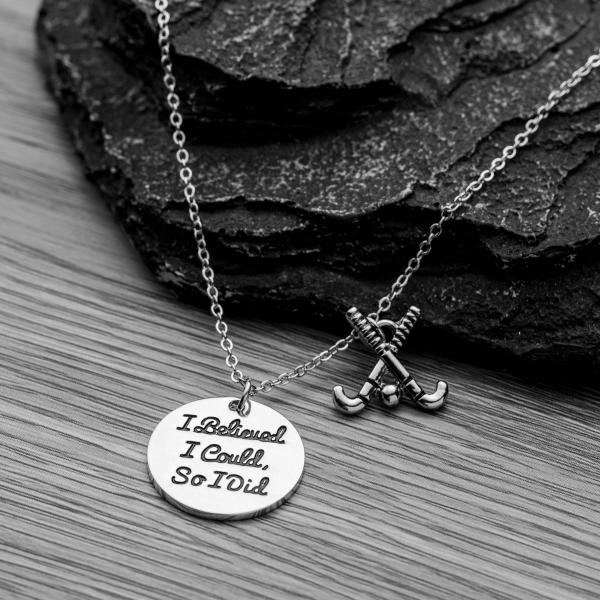 Field Hockey I Believed I Could So I Did Keychain - Sportybella