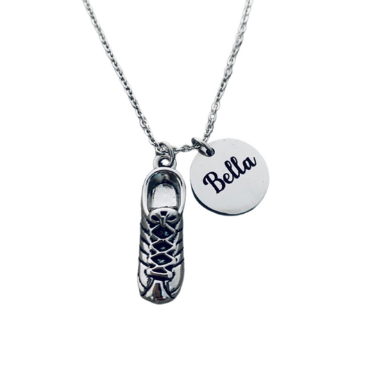 Engraved Runner Necklace