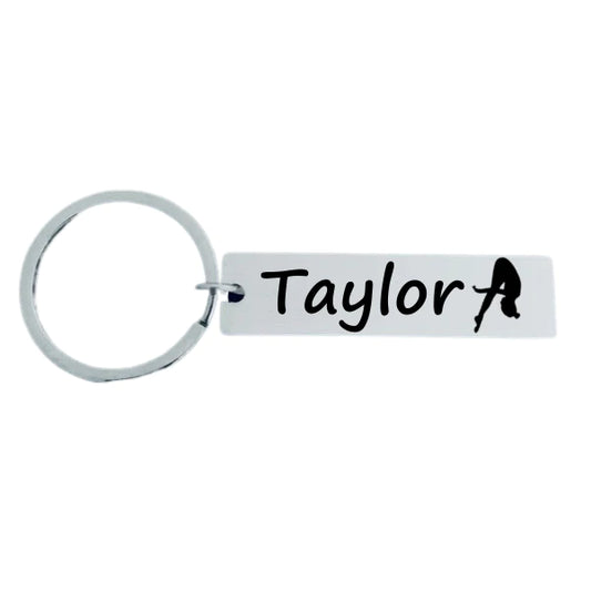 Personalized Diving Keychain