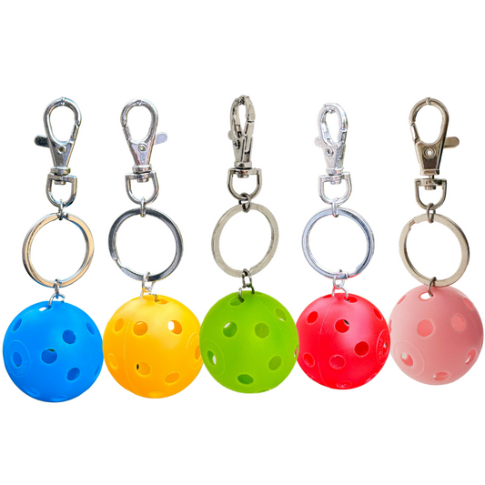 pickleball bag tag keychain