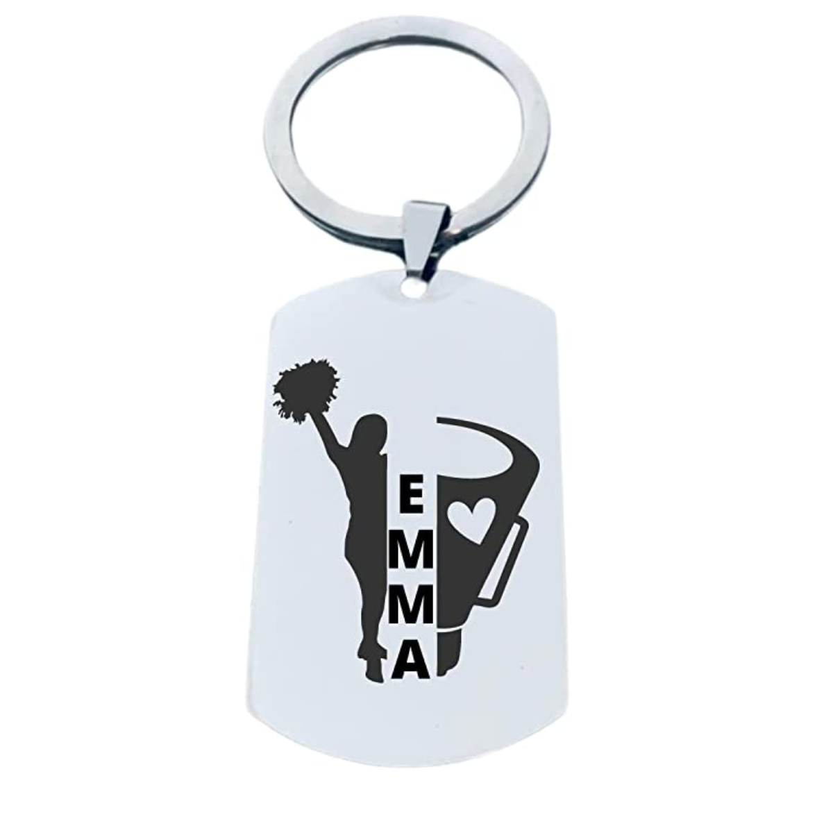 Personalized Photo Engraved Keychain