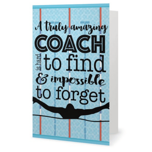 Swim Coach Card