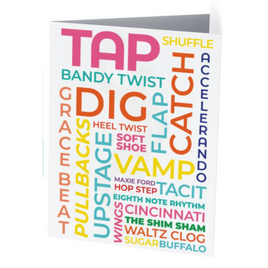 Tap Dancer Card