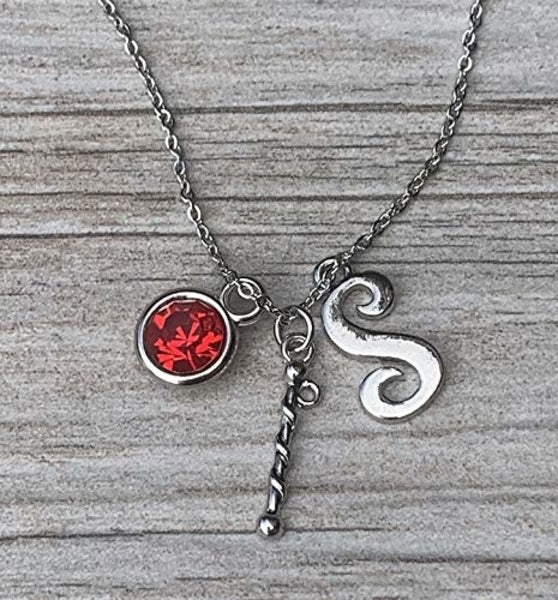 Personalized Baton Twirling Necklace