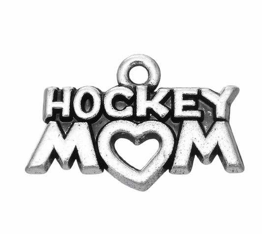 Hockey Mom Charm