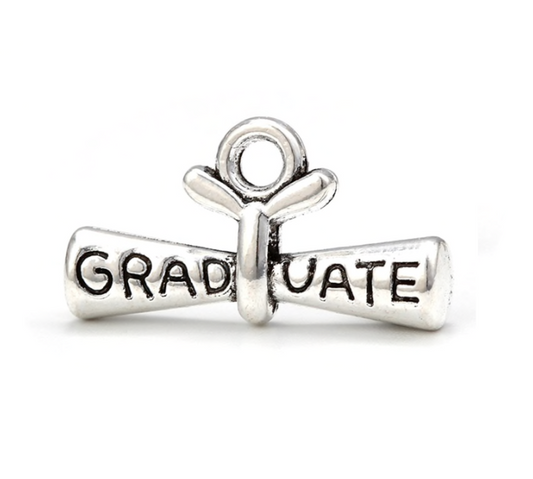 Graduation Diploma Charm