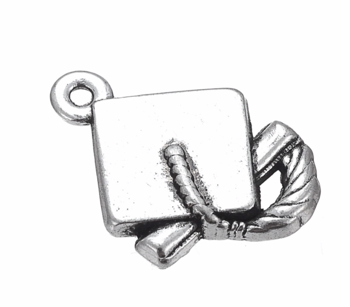 Graduation Cap Charm