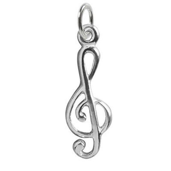 Treble Clef Music Charm