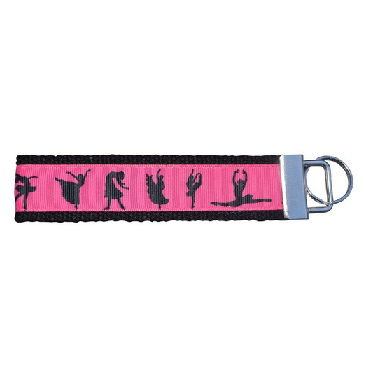 Dance Wristlet FOB Keychain - Sportybella