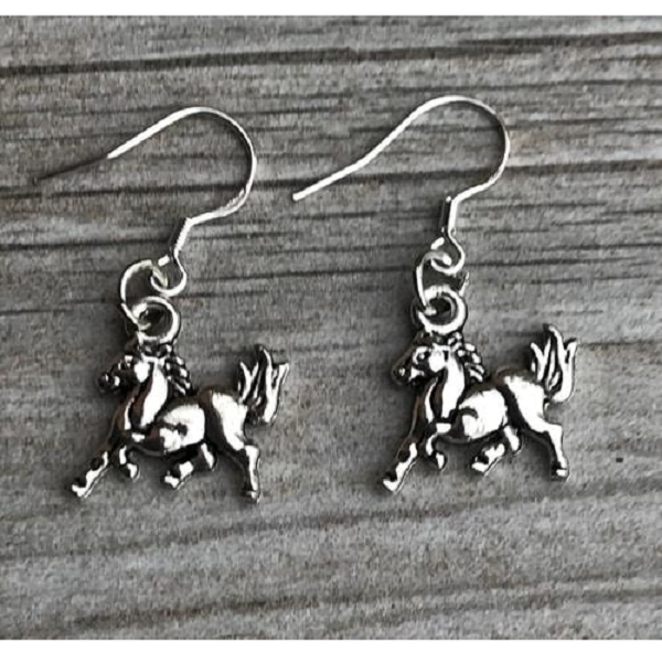 Horse Charm Earrings
