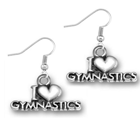 Gymnastics Earrings - Sportybella
