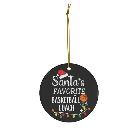 Basketball coach ornament