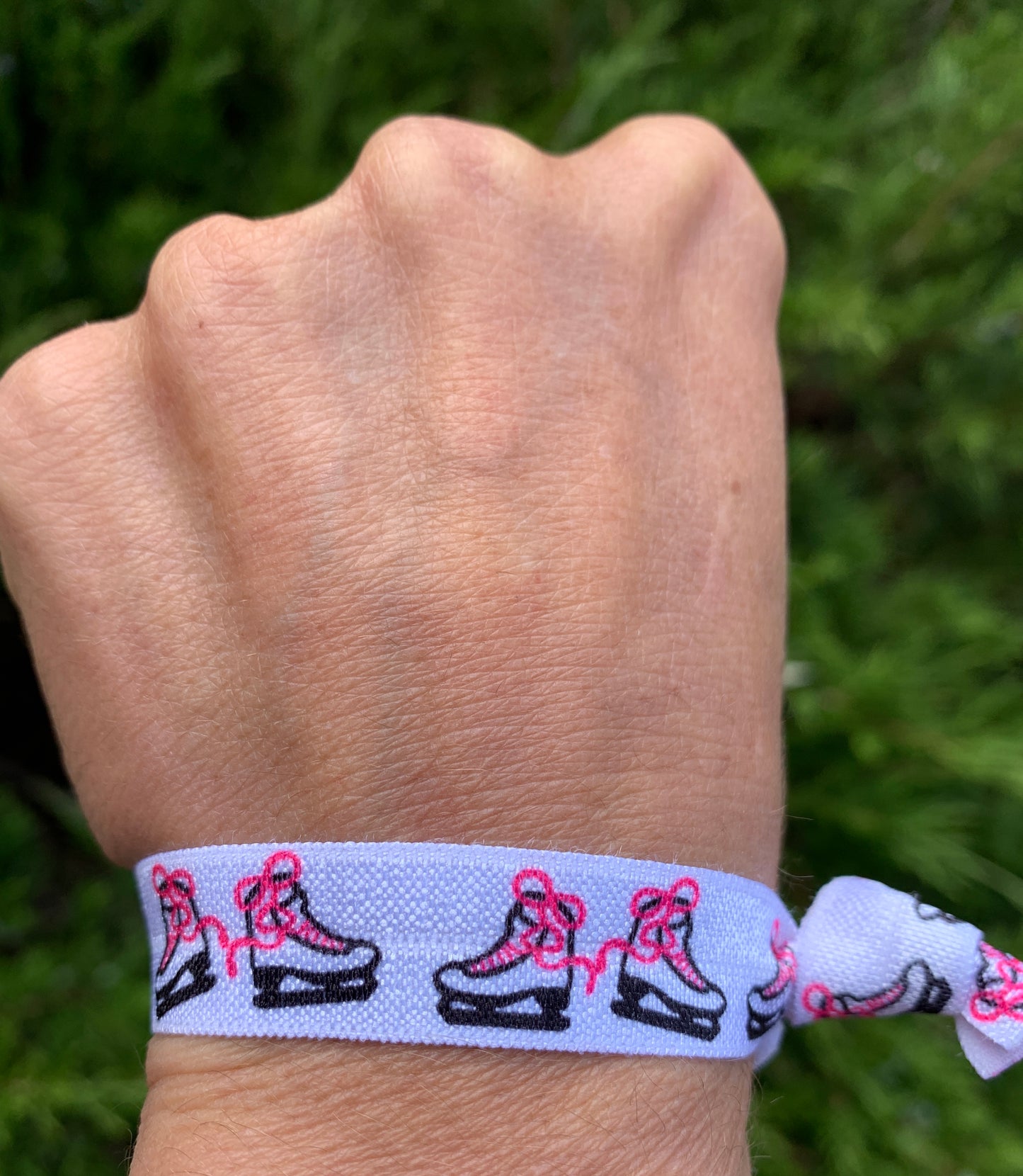 Girls Infinity Figure Skating Gift Set (Bracelet & Hair Ties) - Sportybella