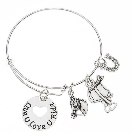 Live Love Ride Bracelet - Sportybella