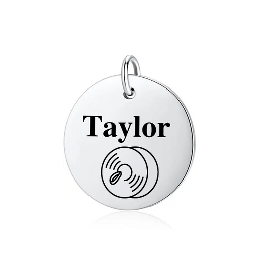Personalized Cymbal Charm