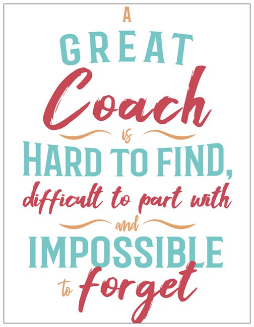 Coach Card - Sportybella