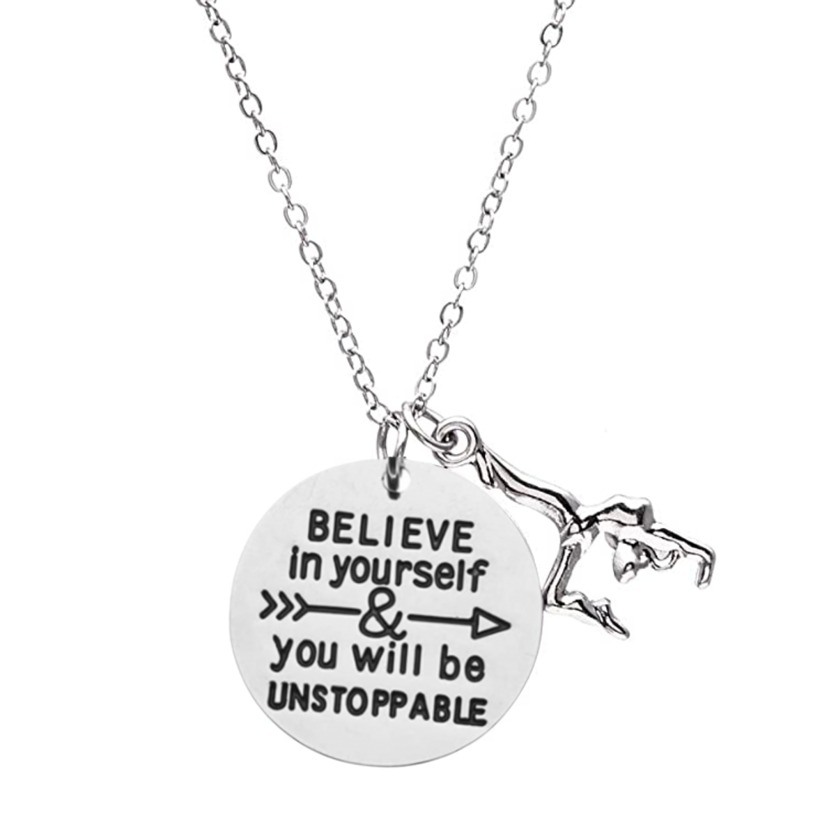 Gymnastics Necklace -Believe In Yourself
