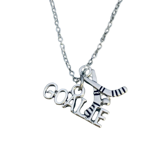 Ice Hockey Goalie Necklace