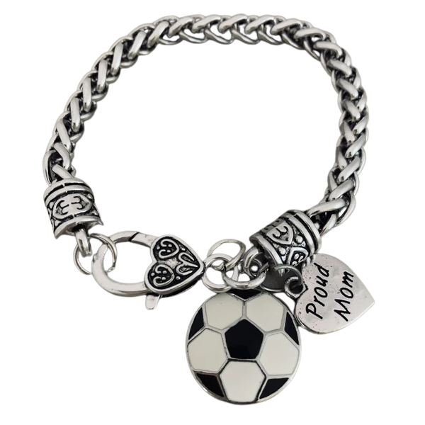 Soccer Mom Charm Bracelet - Main Image