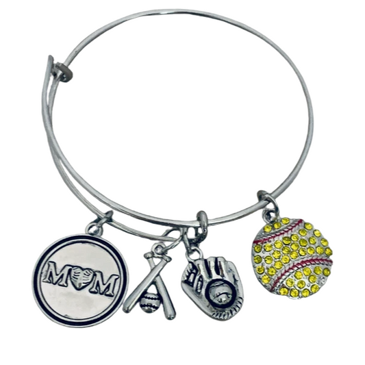 Softball Mom Bracelet