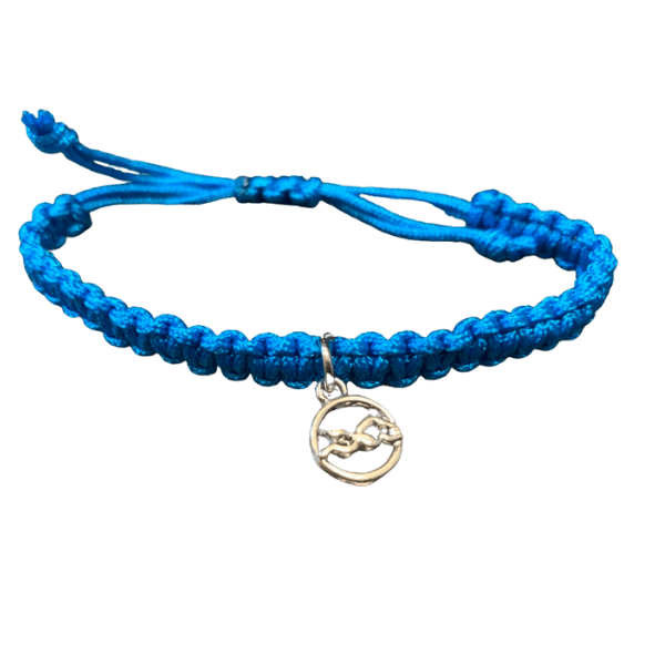 Blue 2025 rope bracelet