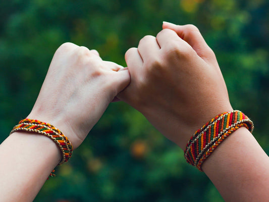 Adjustable Rope Bracelets for Camp Sports and Friendships