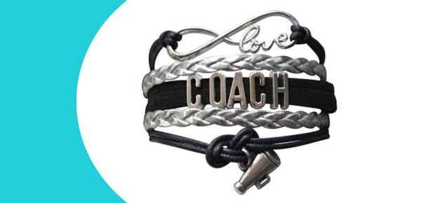 Cheer keychain as a cheer coach gift
