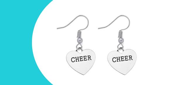 Cheer Earrings & Charms