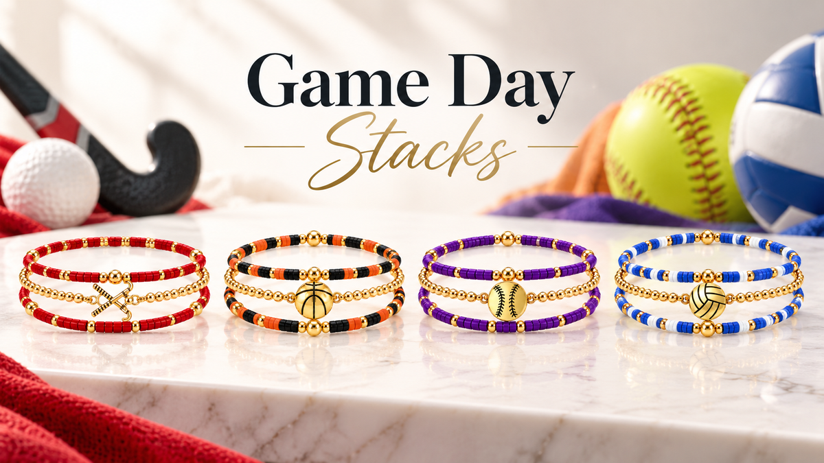 Game Day Stack Bracelets