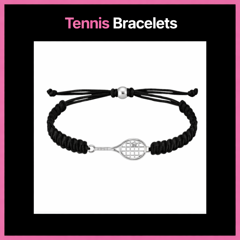 Infinity tennis bracelet in blue color