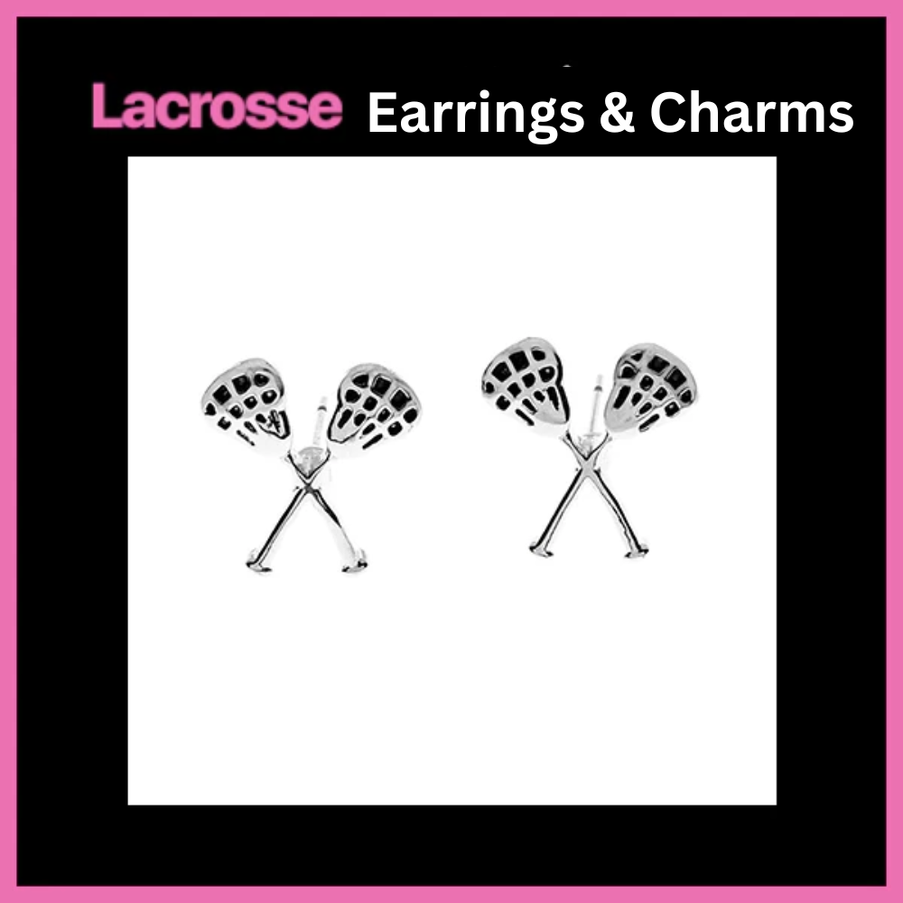 Lacrosse Earrings & Charms