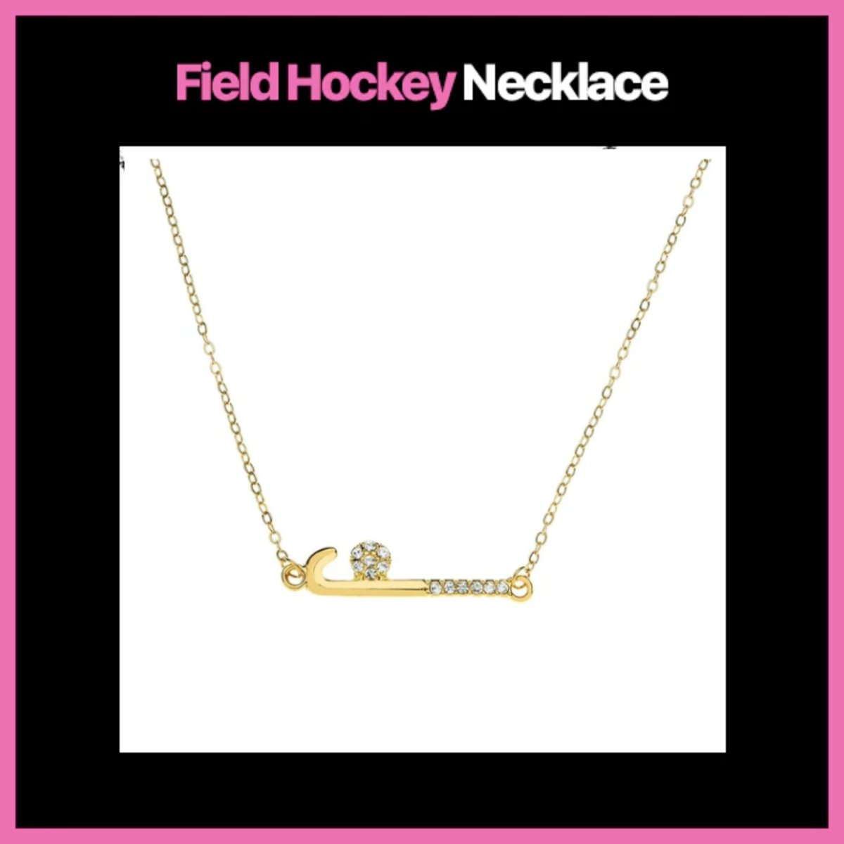 Field Hockey Necklace
