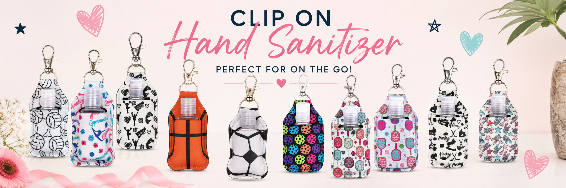 Sport Hand Sanitizer Holders
