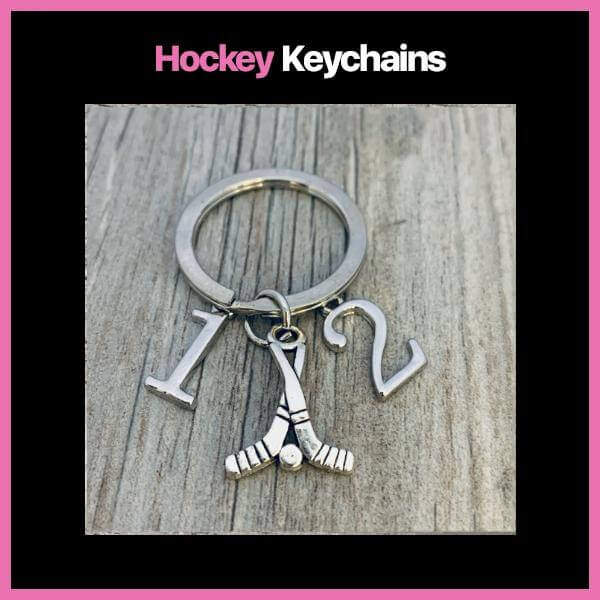 ice hockey keychains