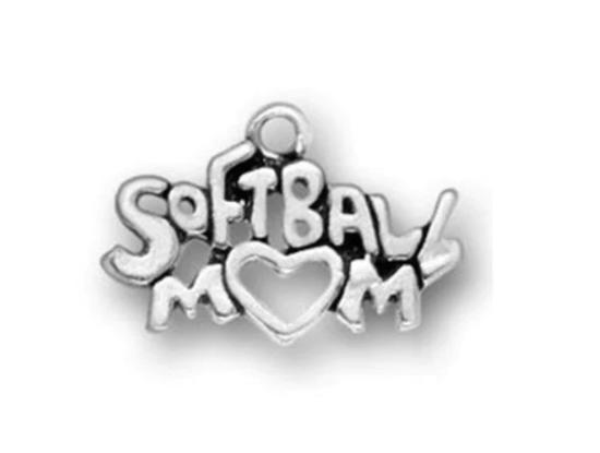 Softball mom charm