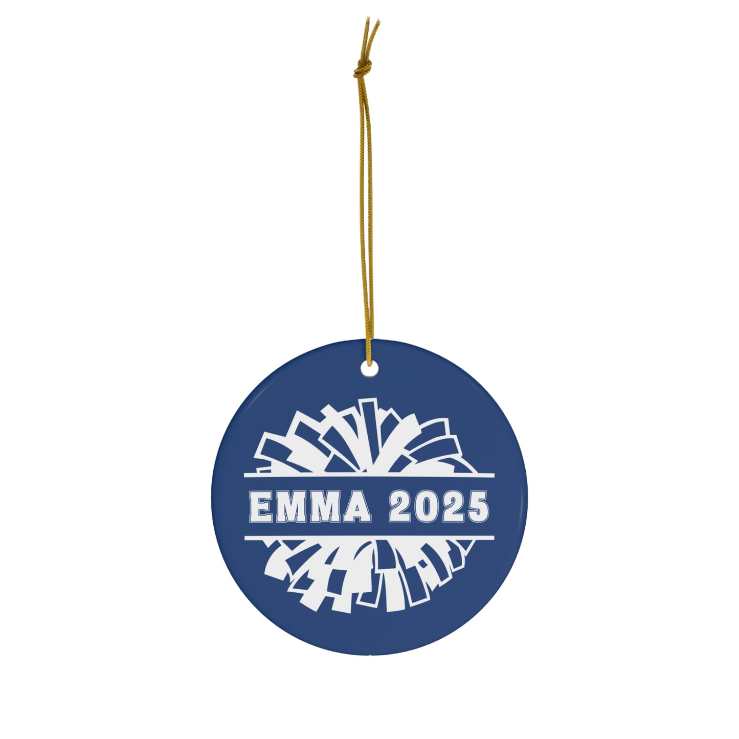 Cheerleader Christmas Ornaments - Holiday Ornaments - Personalized Ornament - Cheerleader Gift - Cheer Gift