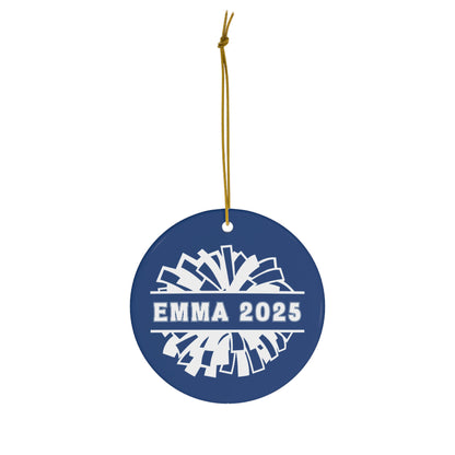 Cheerleader Christmas Ornaments - Holiday Ornaments - Personalized Ornament - Cheerleader Gift - Cheer Gift
