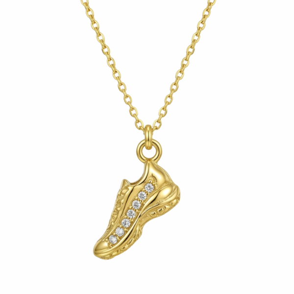 Runner CZ Necklace