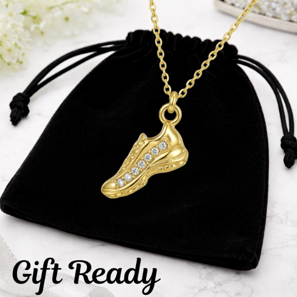 Runner CZ Necklace