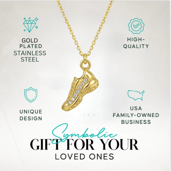 Runner CZ Necklace
