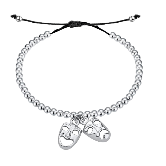 Drama Beaded String Bracelet