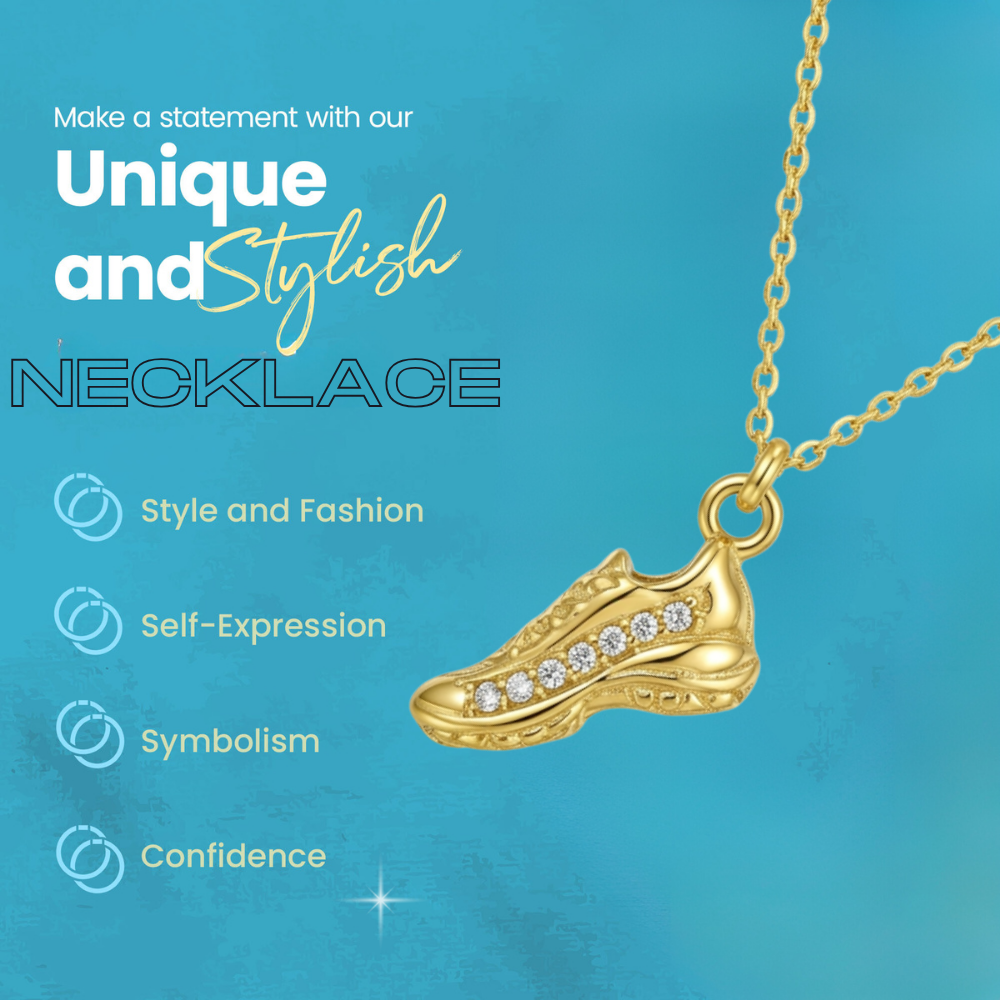 Runner CZ Necklace