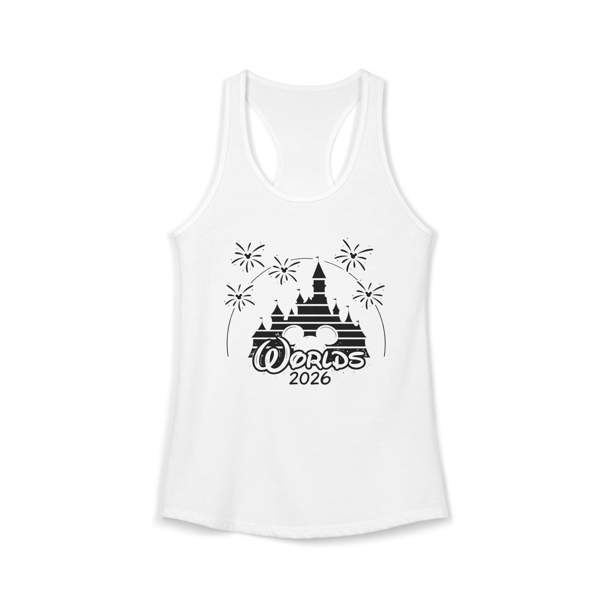 Worlds 2026 Cheer Racerback Tank Top