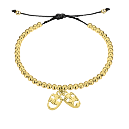 Drama Beaded String Bracelet