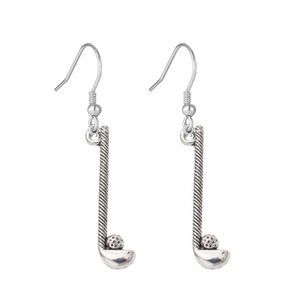 Golf Club Charm Earrings