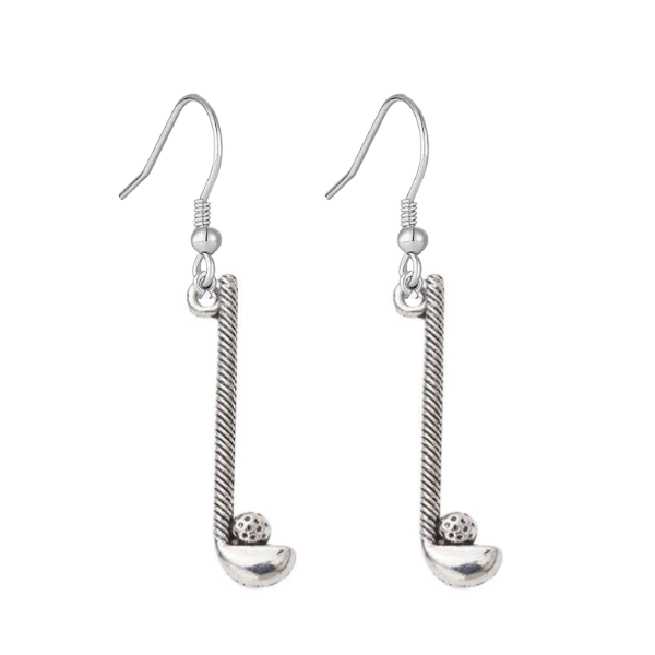 Golf Club Charm Earrings