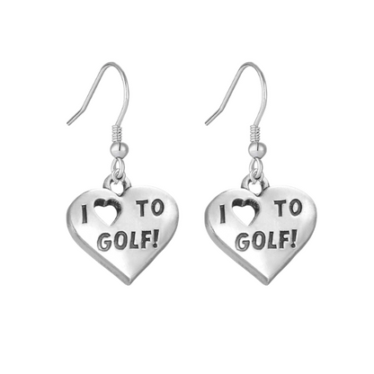 Love to Golf Earrings