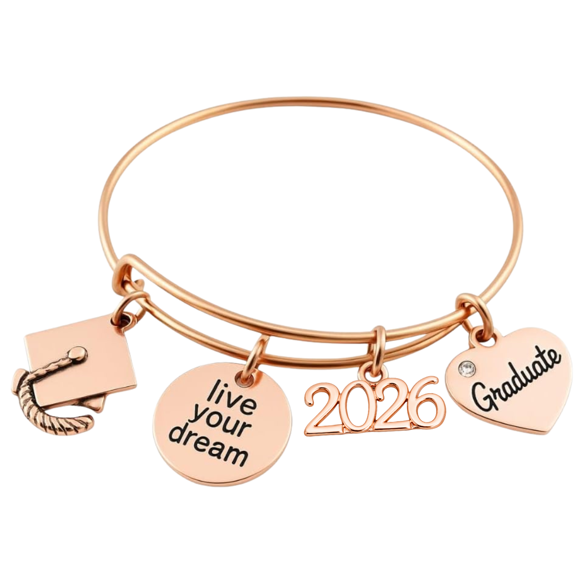 2026 Graduation Bracelet - Live Your Dreams