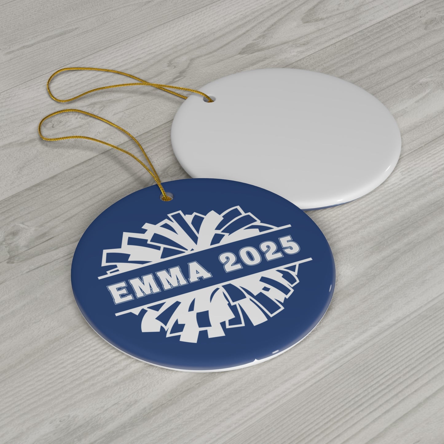 Cheerleader Christmas Ornaments - Holiday Ornaments - Personalized Ornament - Cheerleader Gift - Cheer Gift